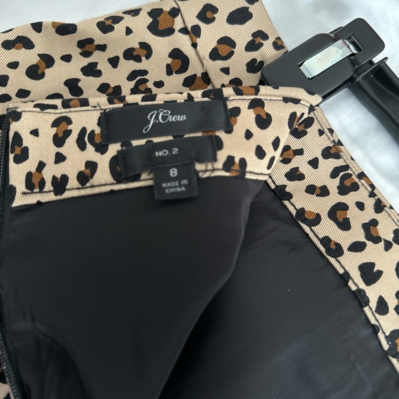 J crew cheetah print pencil skirt - Picture 3 of 3